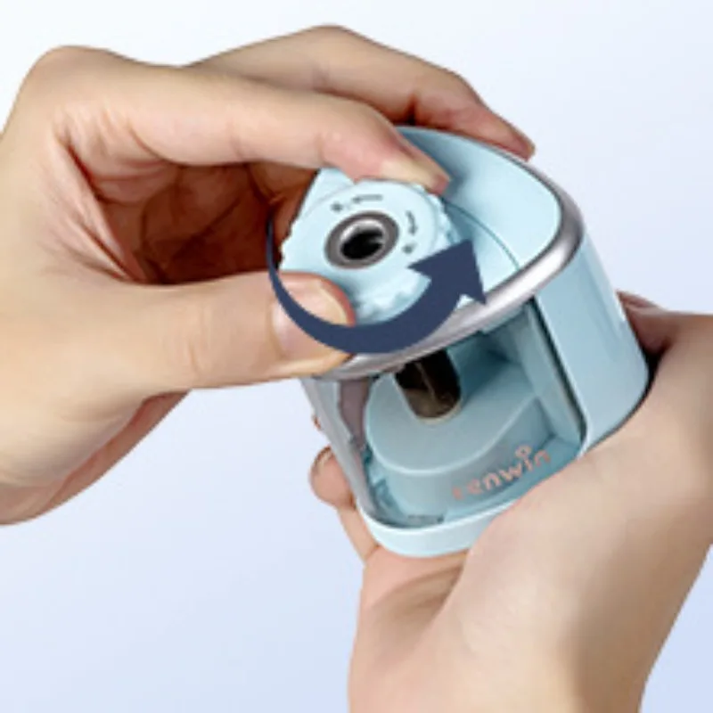 Electric Pencil Sharpener Usb - Draagbare elektrische potloodslijper, werkt op batterijen,