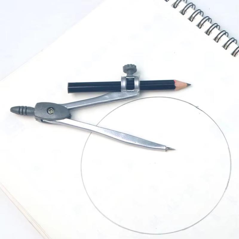 Metalen kompasset met vergrend - Math Geometry Set With Compass recensie en prijs